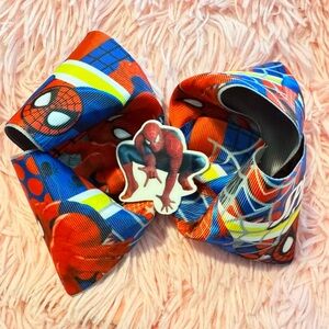 Colorful Superhero Hair Bow
